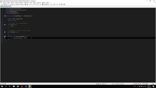 Unity: How to Generate Random Number C# смотреть онлайн