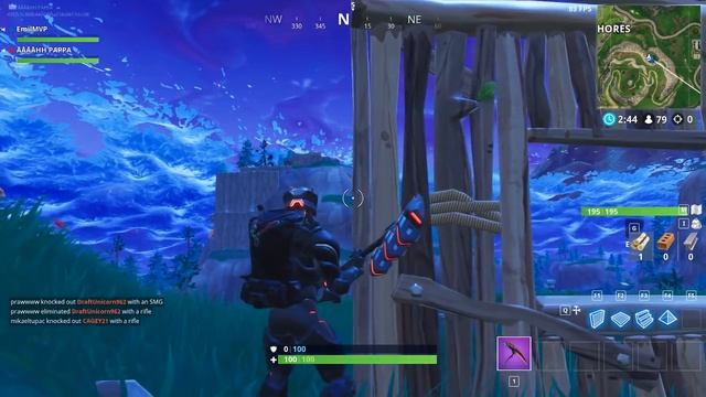 FORTNITE Rocket launch makes a crack in the sky смотреть онлайн