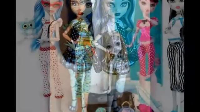 Куклы Няшки Monster High : ) (Моё первое видео) (С Черешней) смотреть онлайн