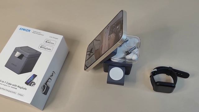 This 3 in 1 Charging cube from anker is amazing. #anker #magsafe смотреть онлайн