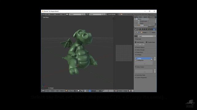 How to swap UV sets in Blender смотреть онлайн