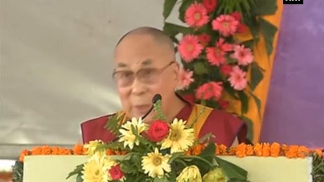 Dalai Lama teaches importance of clean water - ANI #News смотреть онлайн