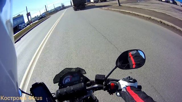 Motoland Bandit 300,первый выезд!