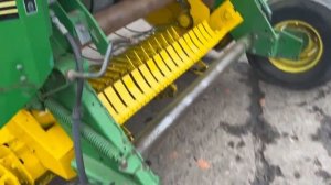Рулонный ременной пресс-подборщик Джон Дир 590 СЕТКА+ШПАГАТ