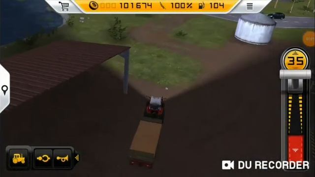 Farming Simulator 14 жнива и продажа зерна часть 1 смотреть онлайн