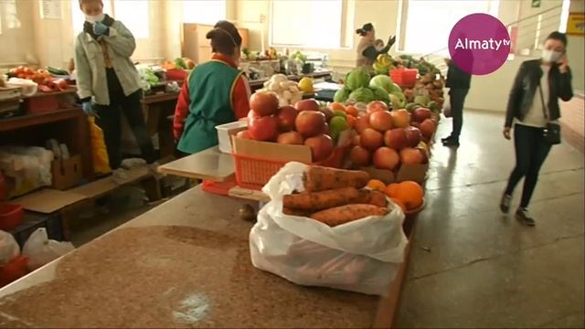 Все продавцы города обязаны носить маски и перчатки - акимат Алматы (22.03.20) смотреть онлайн