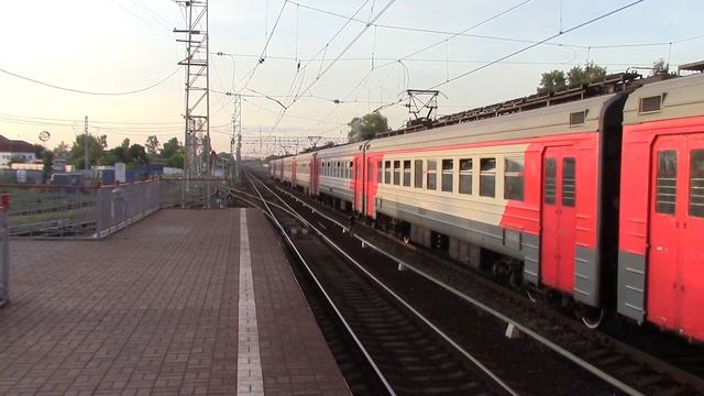 ЭД4М-0003, станция Щербинка смотреть онлайн