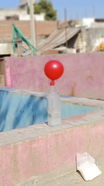 Gas balloons | caustic soda and aluminium foil | crazy experiments смотреть онлайн