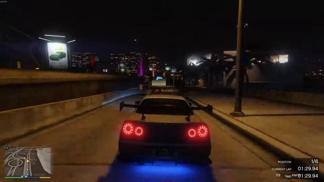 Grand Theft Auto V - Street Race - Skyline - 2Fast 2Furious смотреть онлайн