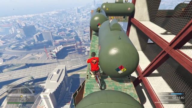 GTA 5 Online| Cruiser Bike Parkour! смотреть онлайн