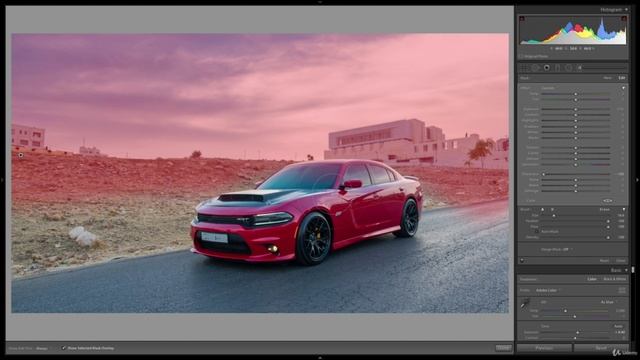 18-41 - РРедактирование фотографии автомобиля Adobe Lightroom Classic смотреть онлайн