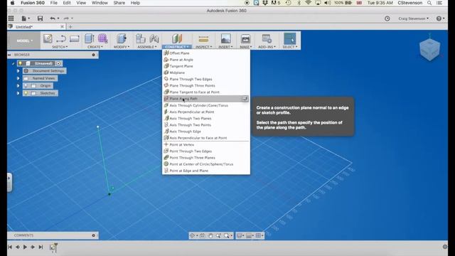 3D CAD with Fusion 360 - Drawing Bent Aluminum Tube or PVC Pipe смотреть онлайн