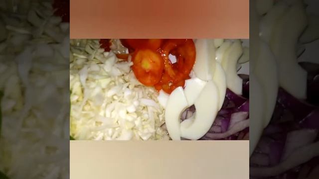 Cucumber Onion and Tomato Salad Recipe.