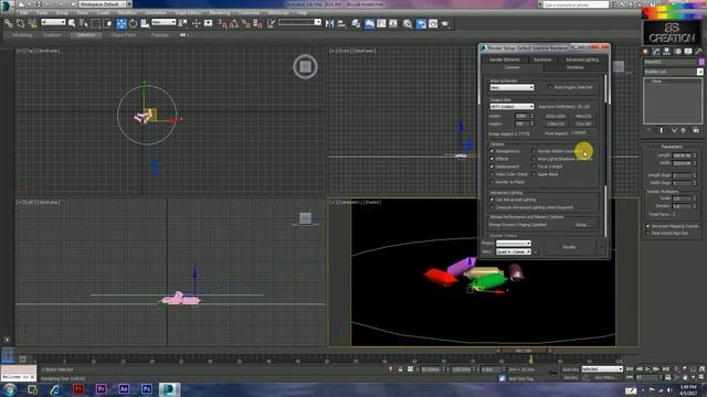 3ds Max Tutorial || Render and Animation as an Tiff Format || By A S Creation Cloud || смотреть онлайн