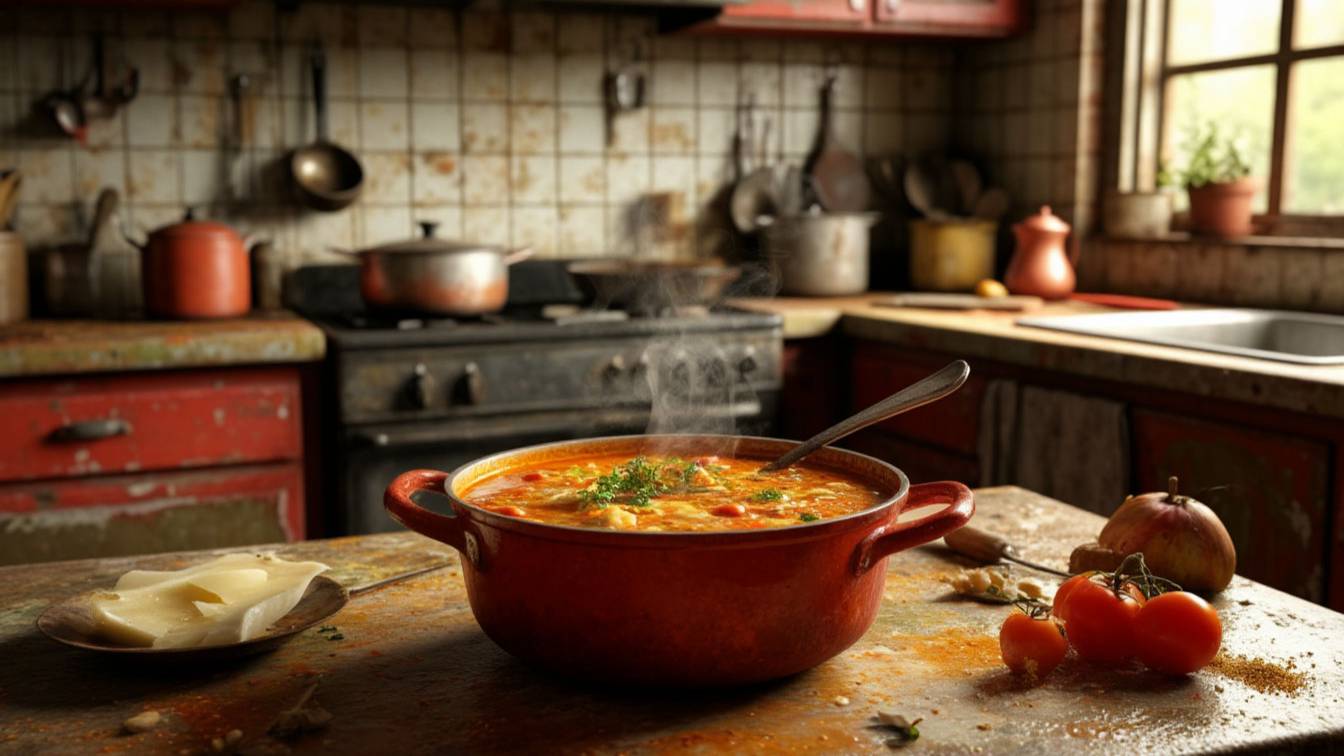 Варю какой-то непонятный суп