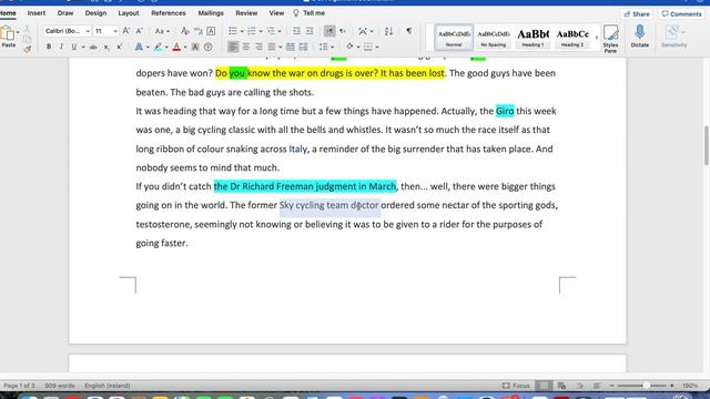 Argument & Persuasion Revision