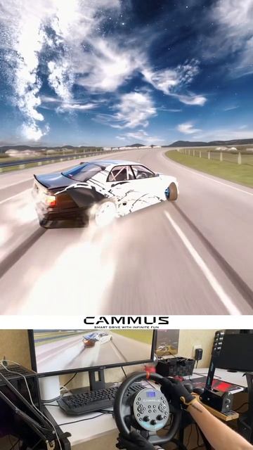 Assetto Corsa HighLands Drift ( Cammus C5 GamePlay ) #short смотреть онлайн