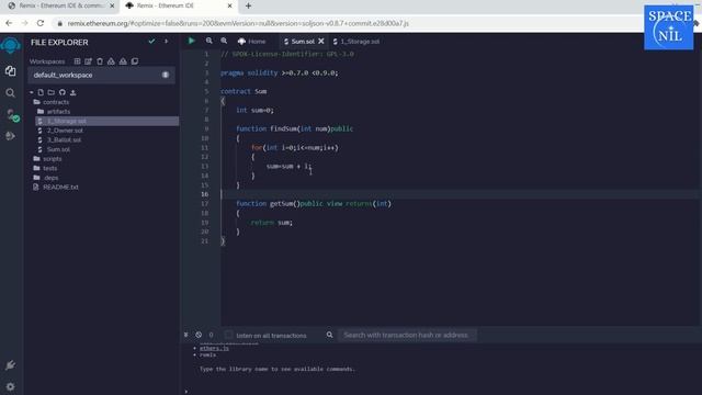 PART 7 - Solidity Tutorial | For Loop in Solidity Smart Contract | Blockchain | Ethereum смотреть онлайн