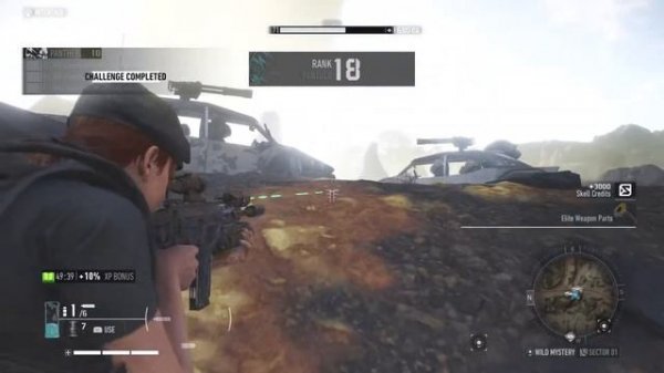 Ghost Recon Breakpoint : Panther Rank 18 : Kill 10 Enemies With 1 Use Of Cloak & Run *NEW*