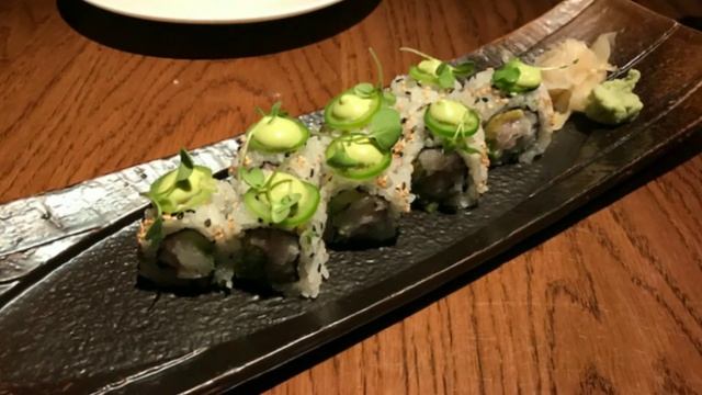 ZUMA Wagyu Beef Tataki With Black Truffles Cosmopolitan Las Vegas Aug 2018