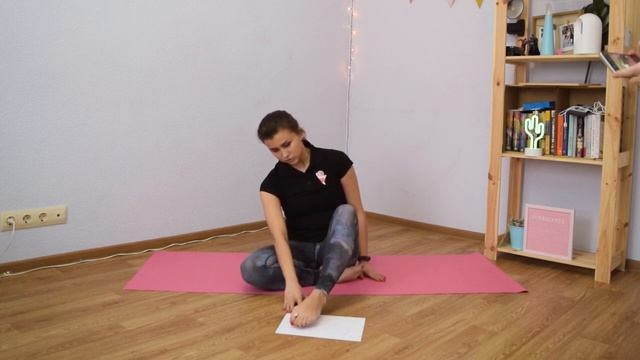 Рисуем пальчиками ног смотреть онлайн