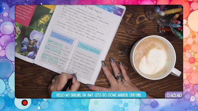 June Plan With Me Live Stream - Make Your Year Magical Weekly Planner - Magical Crafting смотреть онлайн