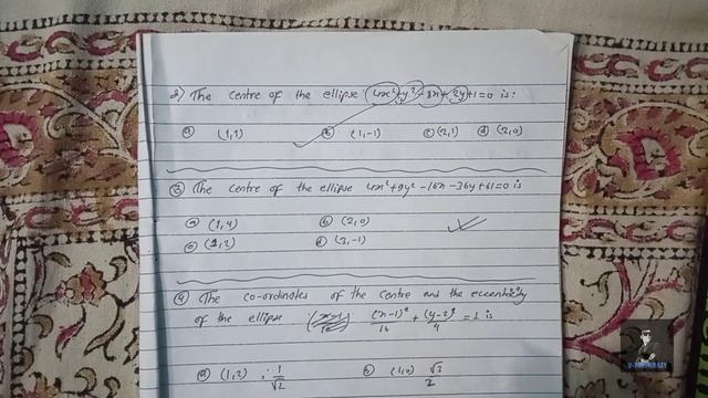 Shortcuts on Mathematics[ Ellipse /CENTER] for IOE/KU/POU/PU/BSC.CSIT/ part-2 BY @u-thinkcrazy8794 смотреть онлайн