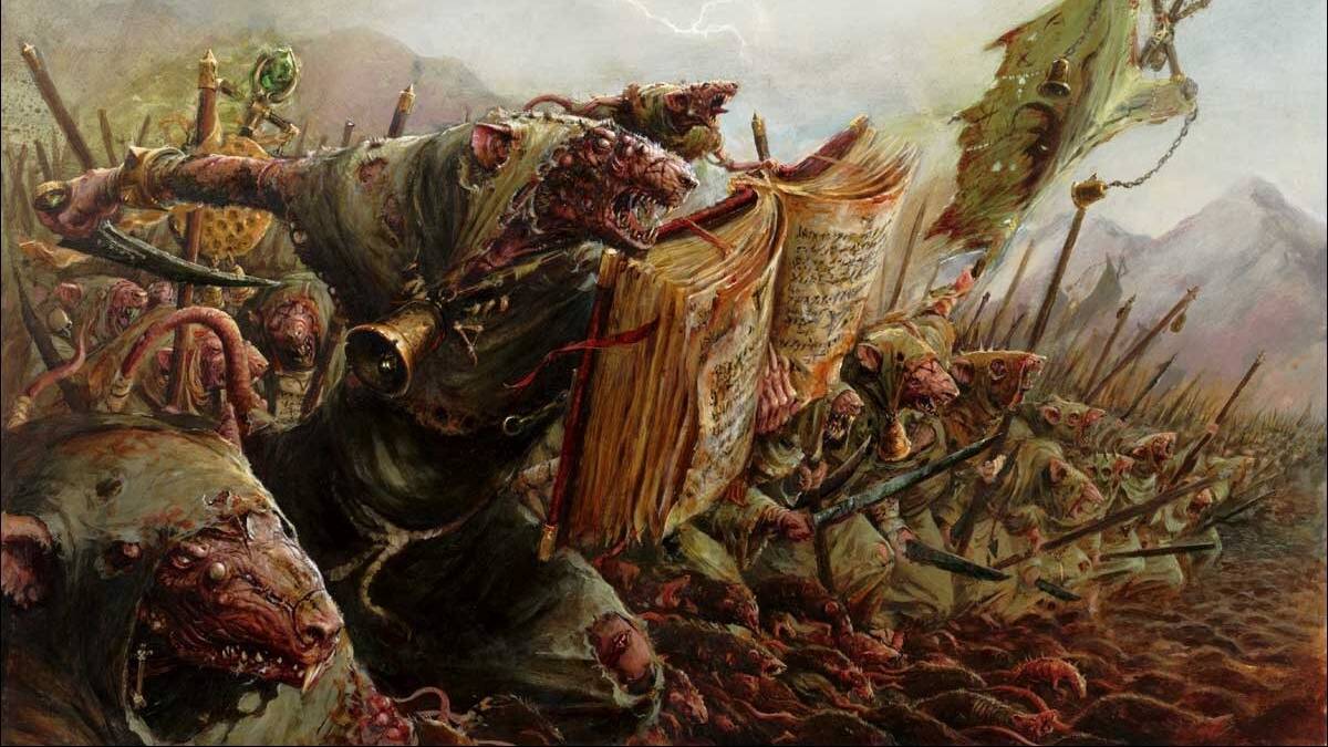 Total War: Warhammer III ( SFO- Scorched Earth ) 1# Лорд Склорк - Пестиленс (Скавены) лег +10 смотреть онлайн