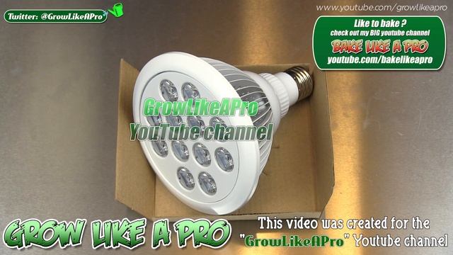 36 Watt Ulta Light LED Grow Light Unboxing And Review смотреть онлайн