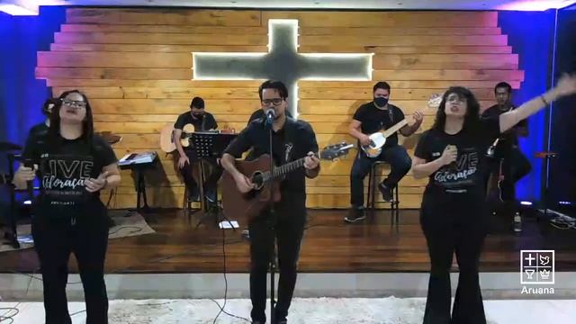 LIVE ADORAÇÃO ENTRE AMIGOS | Ministério de Louvor | Igreja da Aruana смотреть онлайн