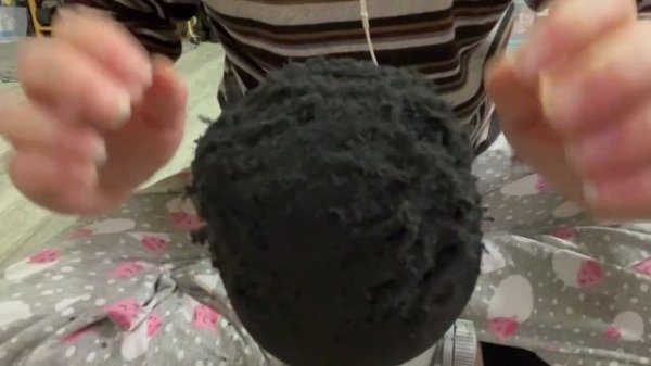 ASMR aggressive slow mic scratching / АСМР медленное и агрессивное царапанье микрофона