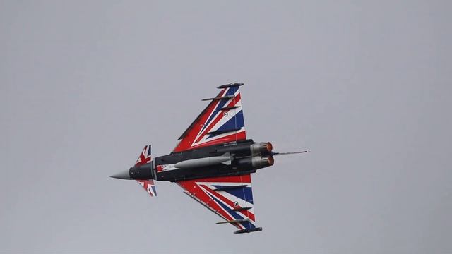 Eurofighter Typhoon Blackjack RIAT 2023 смотреть онлайн