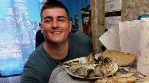 МУКБАНГ. ОБЖОР. СКУМБРИЯ ГОРЯЧЕГО  КОПЧЕНИЯ ПРЕМИУМ. КАРТОШКА ПО ДЕРЕВЕНСКИ. ЧИСТЫЙ ЧЕТВЕРГ.