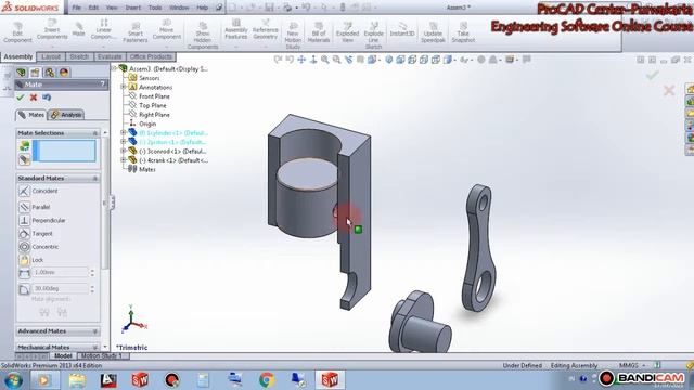 Belajar SolidWorks Cepat dan Mudah! Part#9 Assembly смотреть онлайн