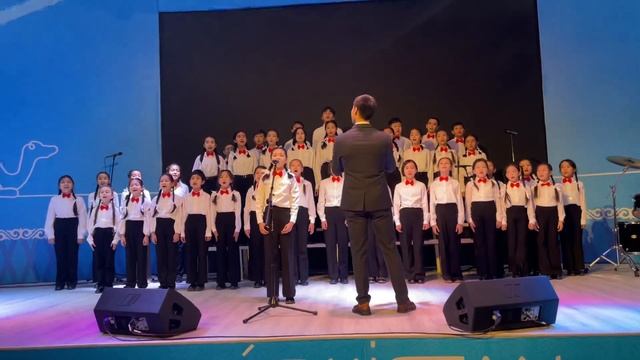 Ақжайық музыка мектебі, Хор ұжымы, жетекшісі Низамов Исамиддин, А капелла “Елім” смотреть онлайн