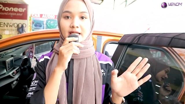 Pemasangan Audio Venom Subwoofer Kolong & Speaker Daihatsu Ayla
