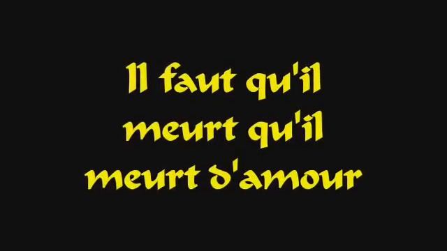 Johnny Hallyday & Lara Fabian - Requiem pour un fou
