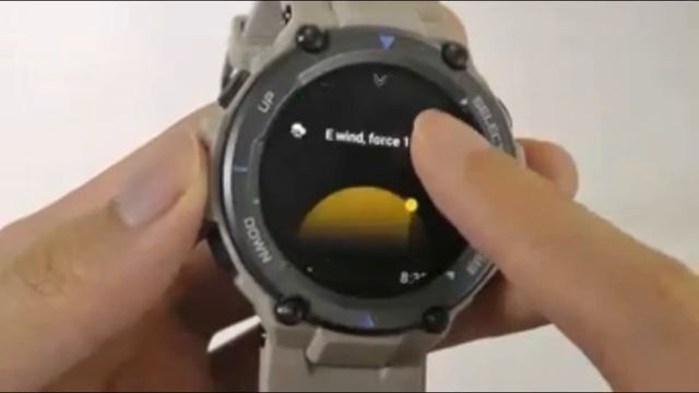 Amazfit T Rex Pro Smart Watch Men Rugged Outdoor GPS Fitness Watch смотреть онлайн