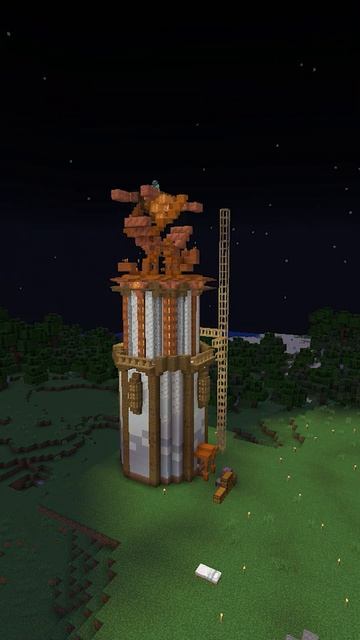 Построили стимпанк башню на сервере DaiSev2 | Minecraft | Майнкрафт | Приватный сервер смотреть онлайн