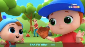 Finger Family At The Park | Nursery Rhymes & Kids Songs Little Angel