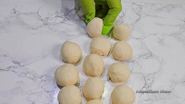 Sambosa Mashi سمبوسه ماشی که به دهن آب میشود روغن جذب نمیکند خوشمزه🥰👍