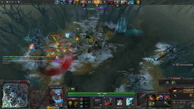 Dota 2 Бара и Гуля делают катку изи!!!!! смотреть онлайн