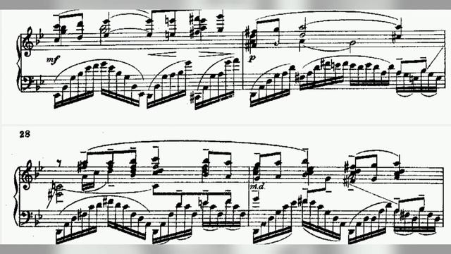 Rachmaninoff - Prelude in G Minor Op.23 No.5 with Piano Sheet Music смотреть онлайн
