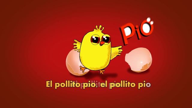 El Pollito Pio Karaoke con letra en español смотреть онлайн