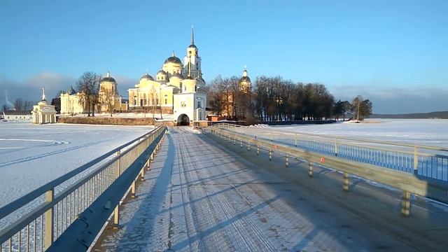 утро в Ниловой пустыни, озеро Селигер смотреть онлайн
