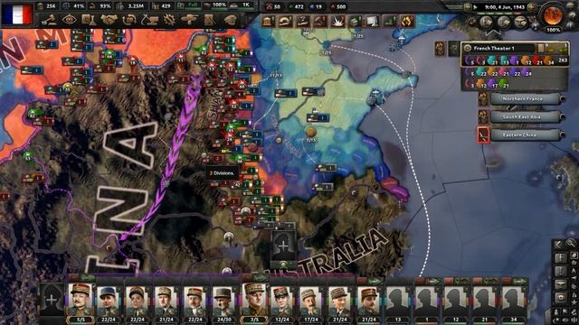 Three Continents For Bonaparte | Hearts of Iron 4 - France (Napoleon) #10 смотреть онлайн