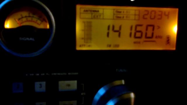 Eton Satellit-750 - SSB 20м - прием в С-Петербурге смотреть онлайн