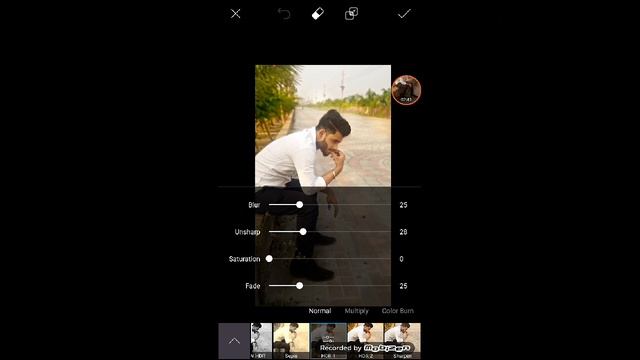 Get Phone Camera Look With new way | picsart hear style trick, blur trick | picsart Editing tutoria смотреть онлайн