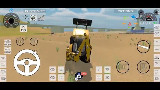 JCB ✅ 3Dx Backhoe Loader With Passenger New Mod Bus Simulator Indonesia Android Gameplay ✅ смотреть онлайн