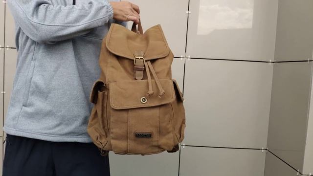 Обзор рюкзака из парусины от магазина Krasrukzak смотреть онлайн